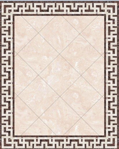 地板砖拼花-（53）会所别墅装修瓷砖
